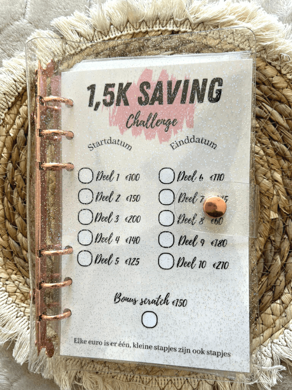 €1,5K saving challenge