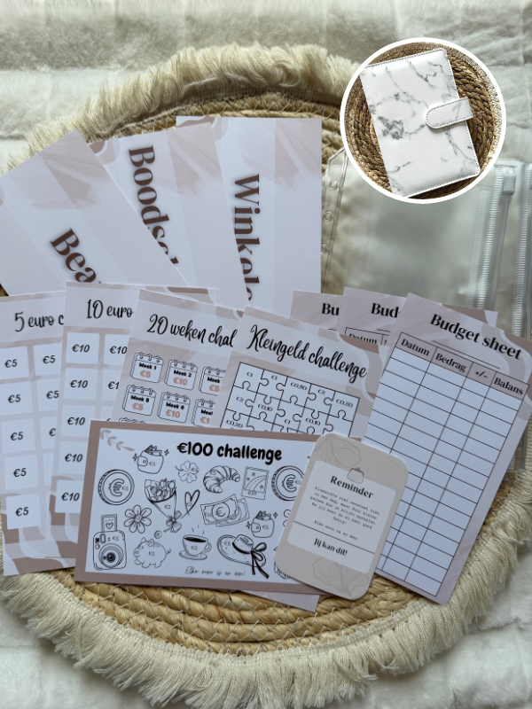 Cashstuffing Startersset Compleet - The Cash Reset™ · Chic