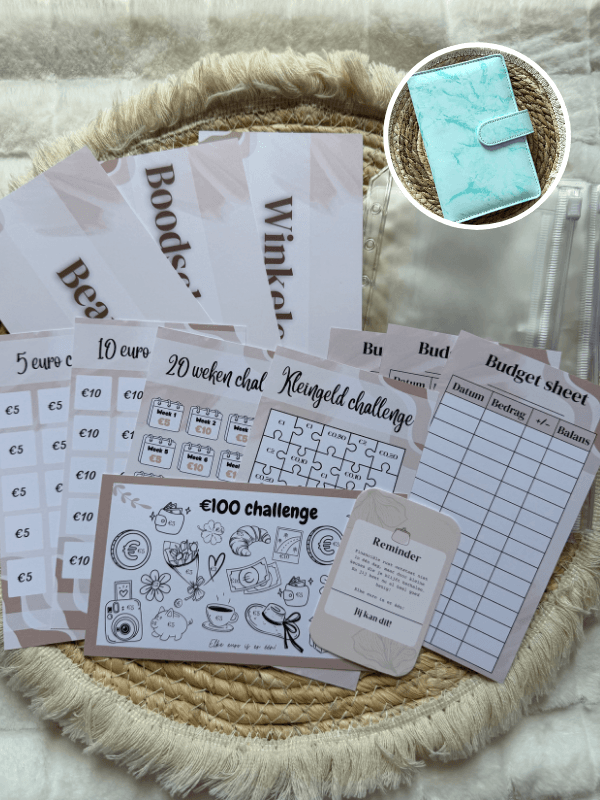 Cashstuffing Startersset Compleet - The Cash Reset™ · Chic