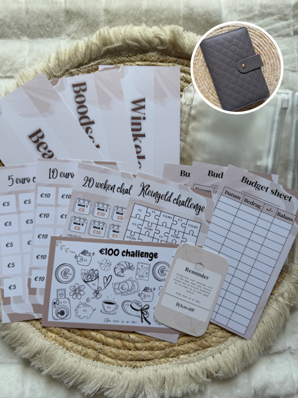 Cashstuffing Startersset Compleet - The Cash Reset™ · Chic