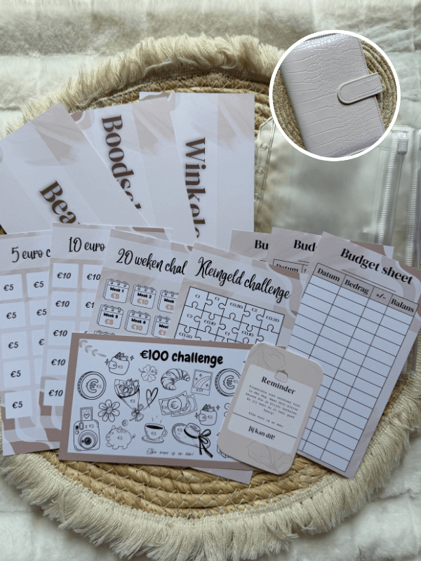 Cashstuffing Startersset Compleet - The Cash Reset™ · Chic