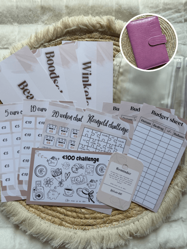 Cashstuffing Startersset Compleet - The Cash Reset™ · Chic