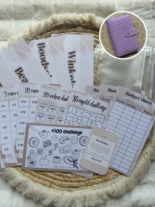 Cashstuffing Startersset Compleet - The Cash Reset™ · Chic