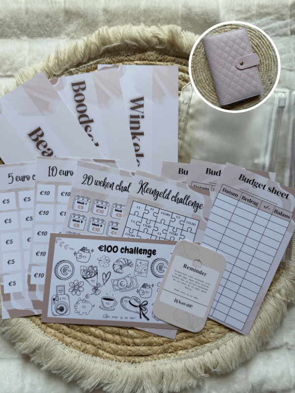 Cashstuffing Startersset Compleet - The Cash Reset™ · Chic