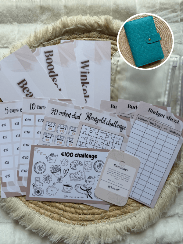Cashstuffing Startersset Compleet - The Cash Reset™ · Chic