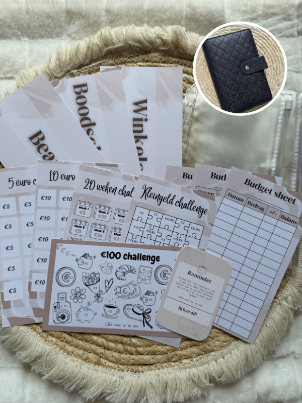 Cashstuffing Startersset Compleet - The Cash Reset™ · Chic
