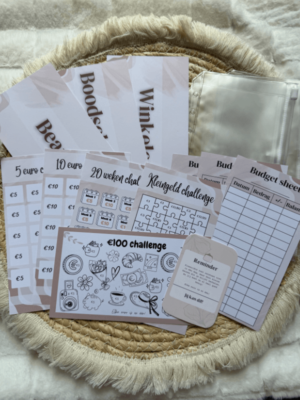 Cashstuffing Startersset Compleet - The Cash Reset™ · Chic