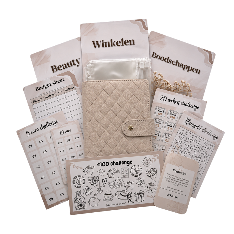 Cashstuffing Startersset Compleet - The Cash Reset™ · Chic