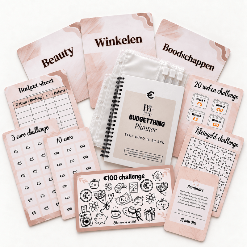 Cashstuffing Startersset Met planner - The Cash Reset™ · Chic